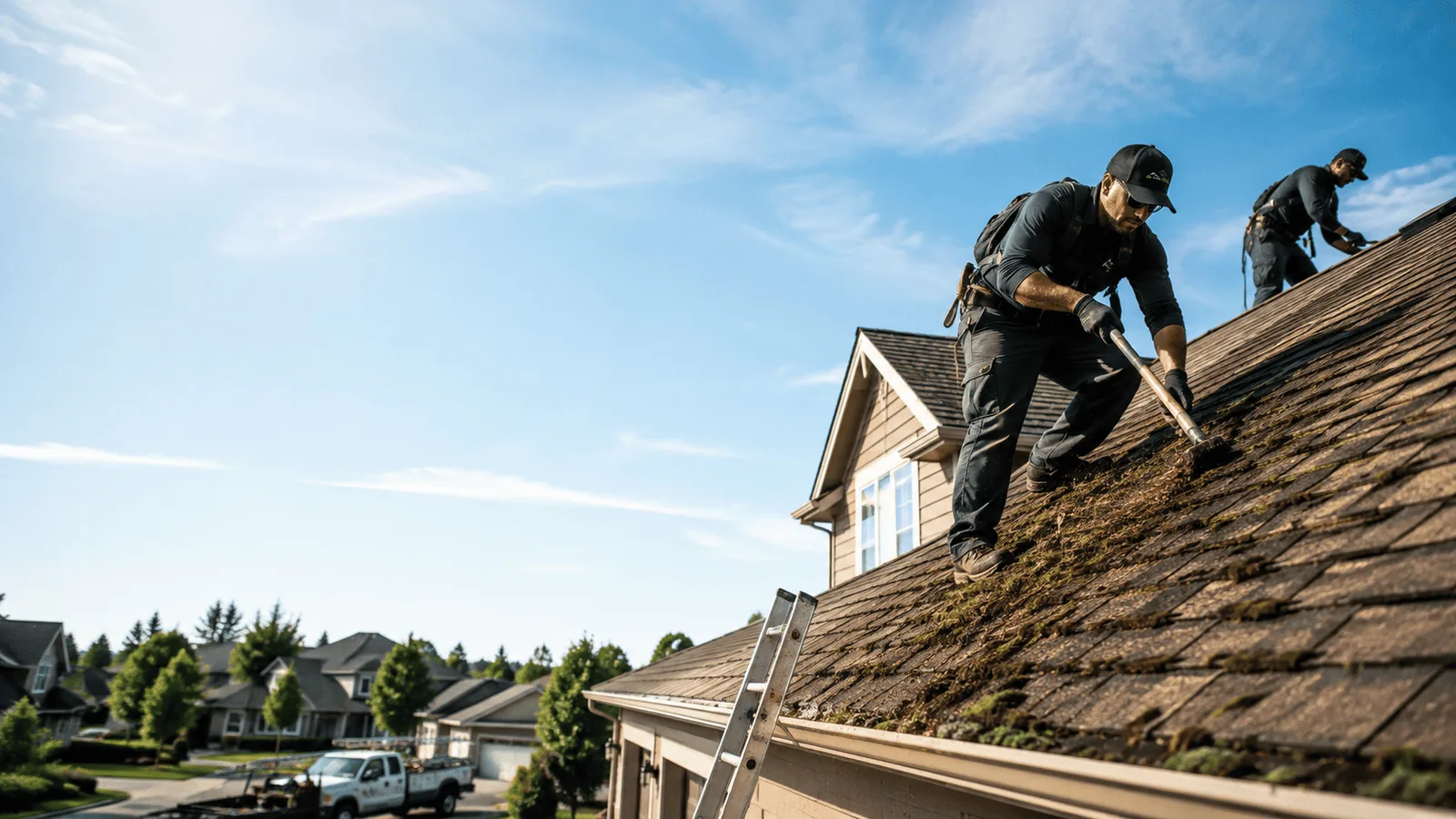 Roof Moss Removal in Mamou, LA near me